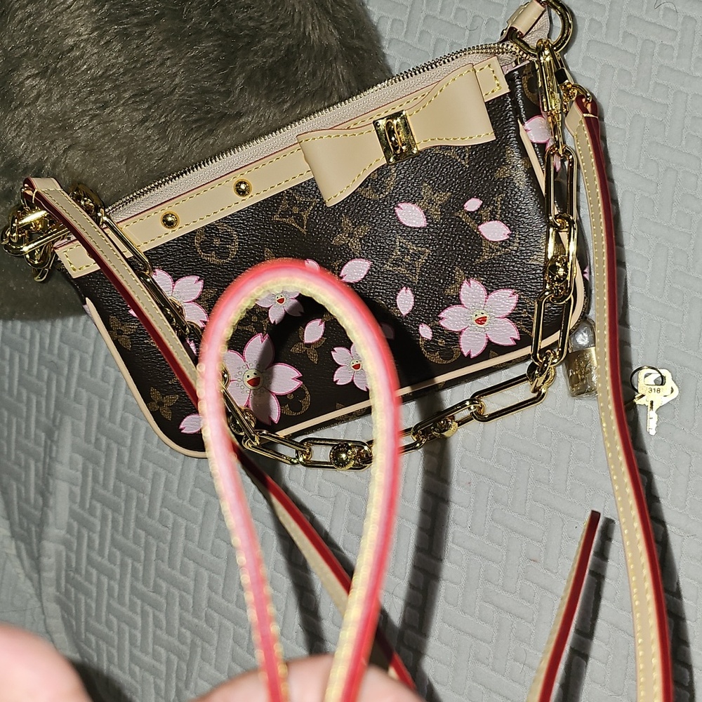 BEAUTIFUL X Takashi Murakami 2025 Cherry Blossom Pochette Accessoires - Picture 8 of 14